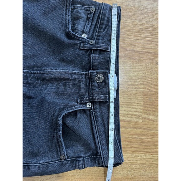 Agolde Black High Rise Pinch Waist Skinny Jeans Size 26 - Picture 9 of 11